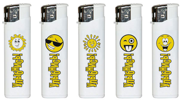 Зажигалки BRIG Smile NEW!