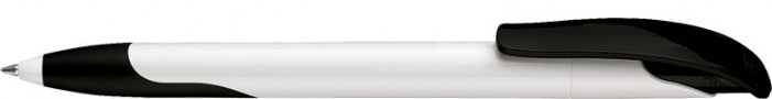Senator Challeger Basic Polished Soft White-Black Senator Challeger Basic Polished Soft White-Black